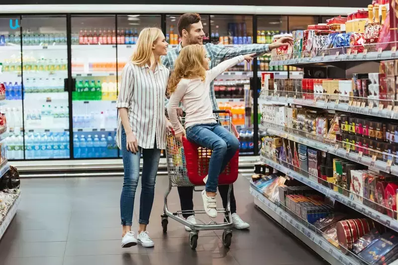 افزایش فروش در سوپرمارکت