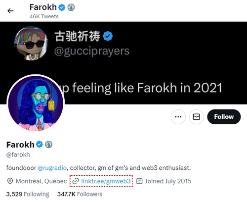 توییتر farokh