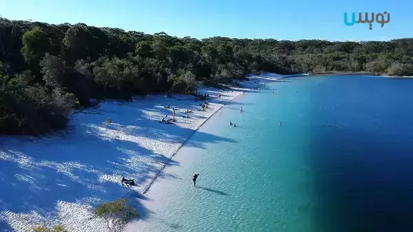 استخر طبیعی جزیره فریزر، استرالیا