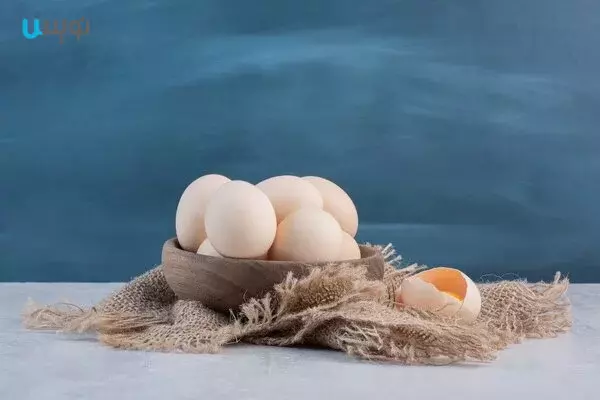 تخم مرغ خام