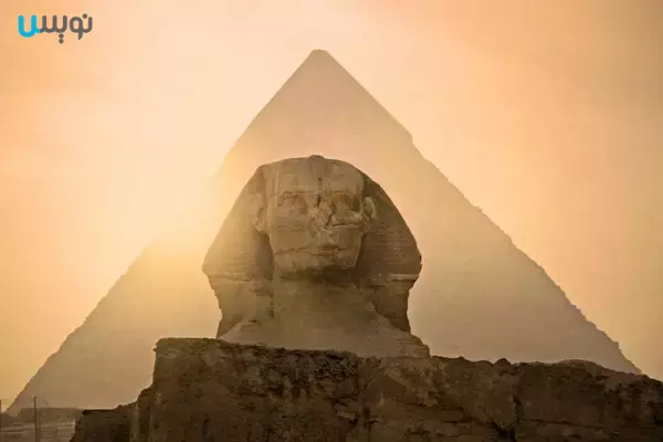 اهرام جیزه و ابوالهول بزرگ در مصر