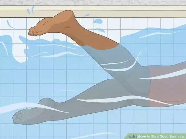تمرین لگد زدن در شنا