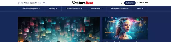 وب سایت فناوری VentureBeat