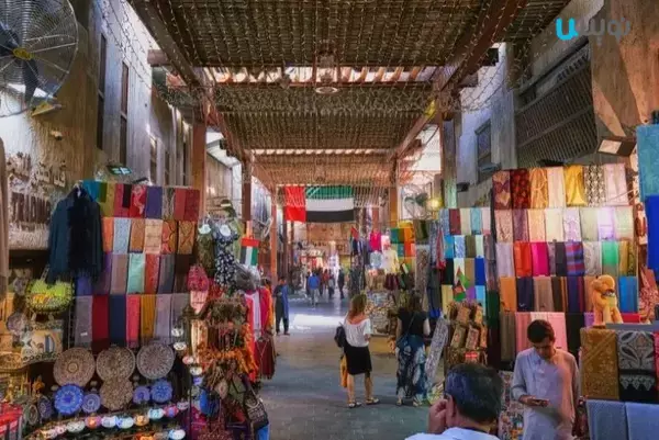 بازار بزرگ در دیره قدیم، تاریخی دبی