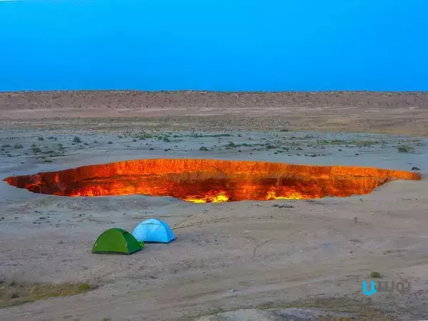 دهانه گازی دروازه، ترکمنستان