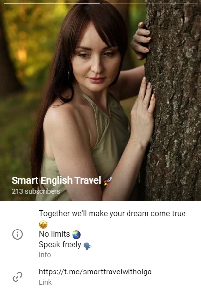 کانال تلگرام Smart English Travel