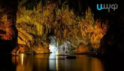 غار در تایلند تام لوم کائو نگو آکا