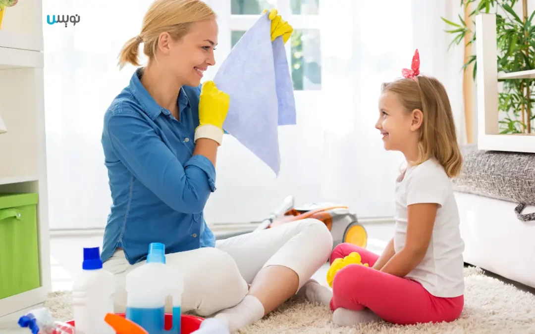 10 راهکار عالی برای اینکه بچه ها تمیز کردن اتاق را خودشان انجام دهند